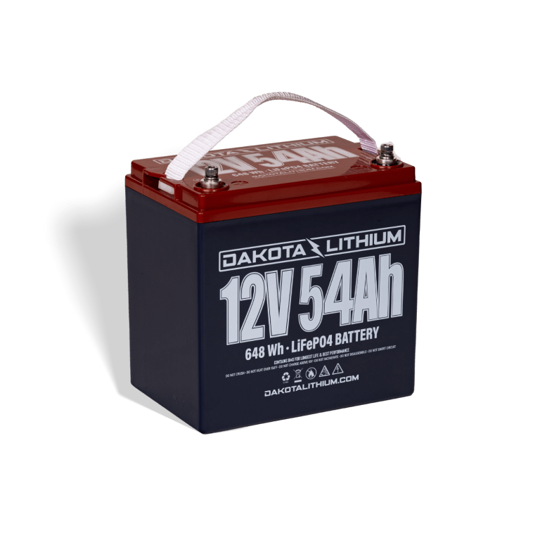 12v 54Ah Deep Cycle LiFePO4 Battery